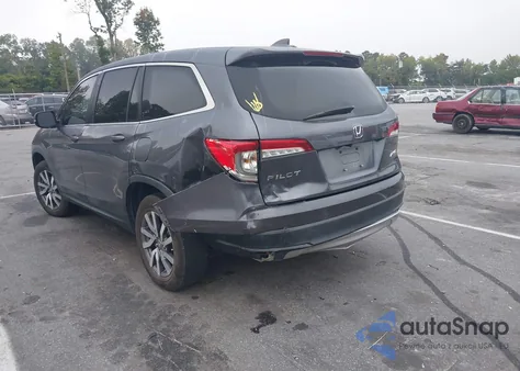 2021 Honda Pilot Exl из США, поврежденный, VIN 5FNYF6H59MB079812